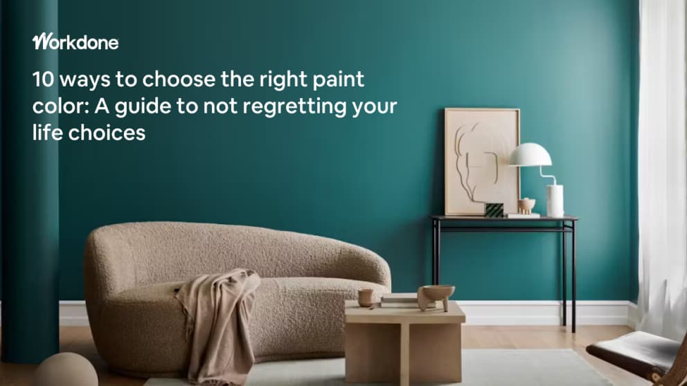 9 ways to choose the right paint color: A guide to not regretting your life choices